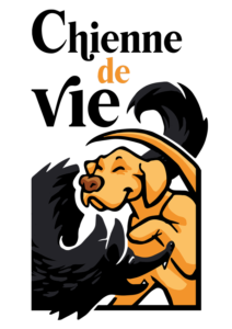 éducation canine positive Chienne De Vie, chien, logo